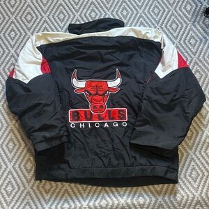 Vintage Chicago Bulls Puffer Jacket NBA Basketball Youth XL 18-20